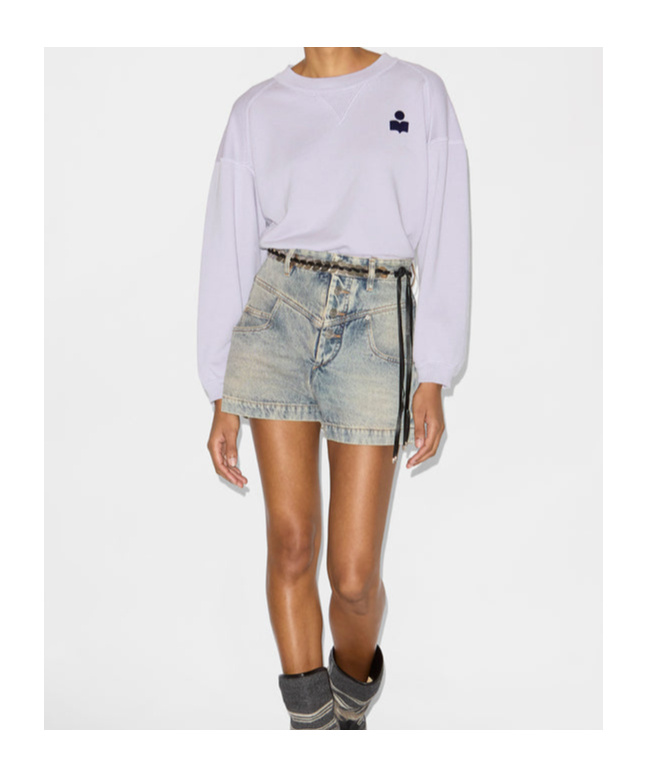 Isabel Marant Étoile Margo Sweatshirt In White