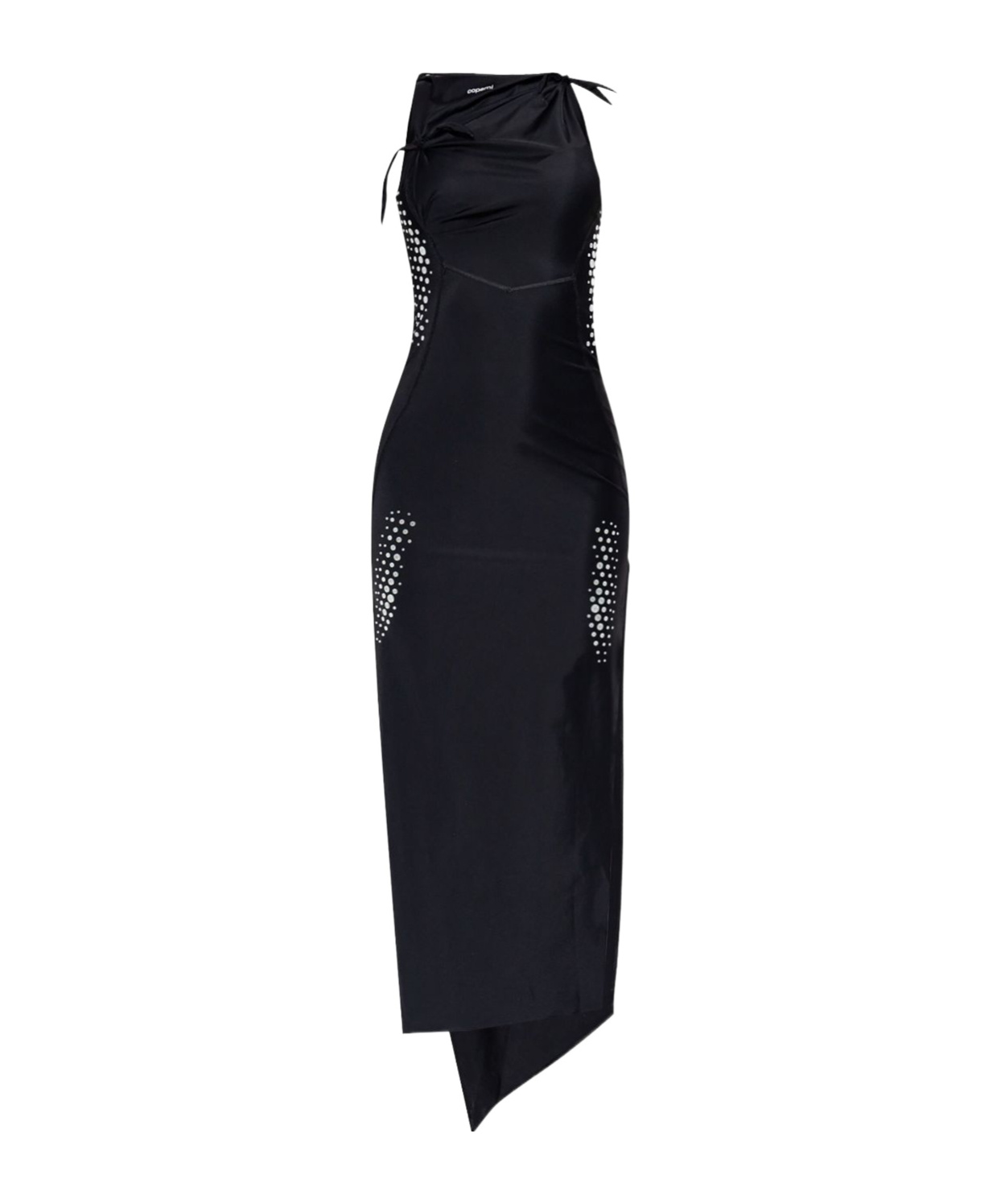 Coperni Hollowed-out Design Dress In Black