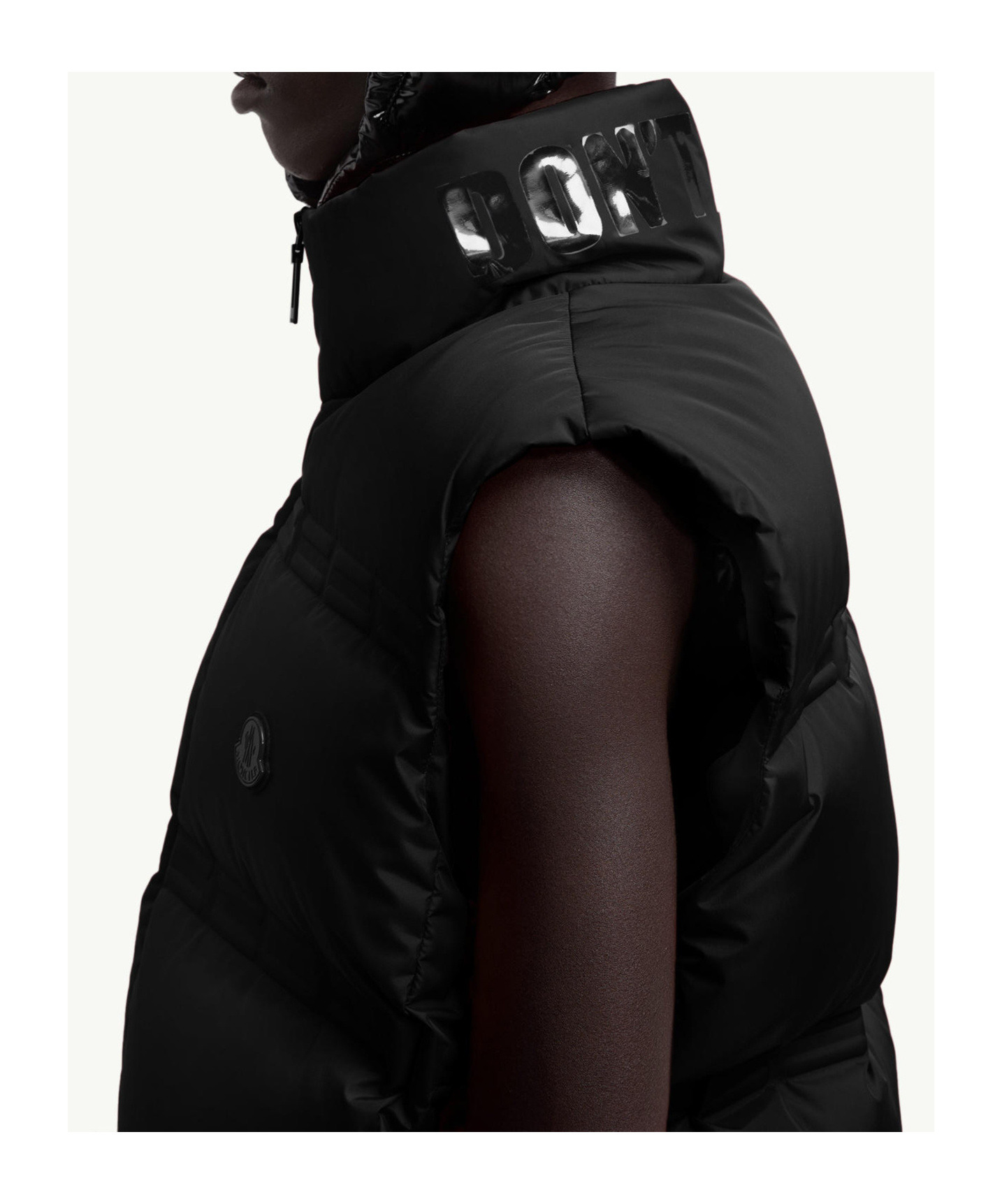 Moncler X Aap Rocky Sparky Down Vest In Black