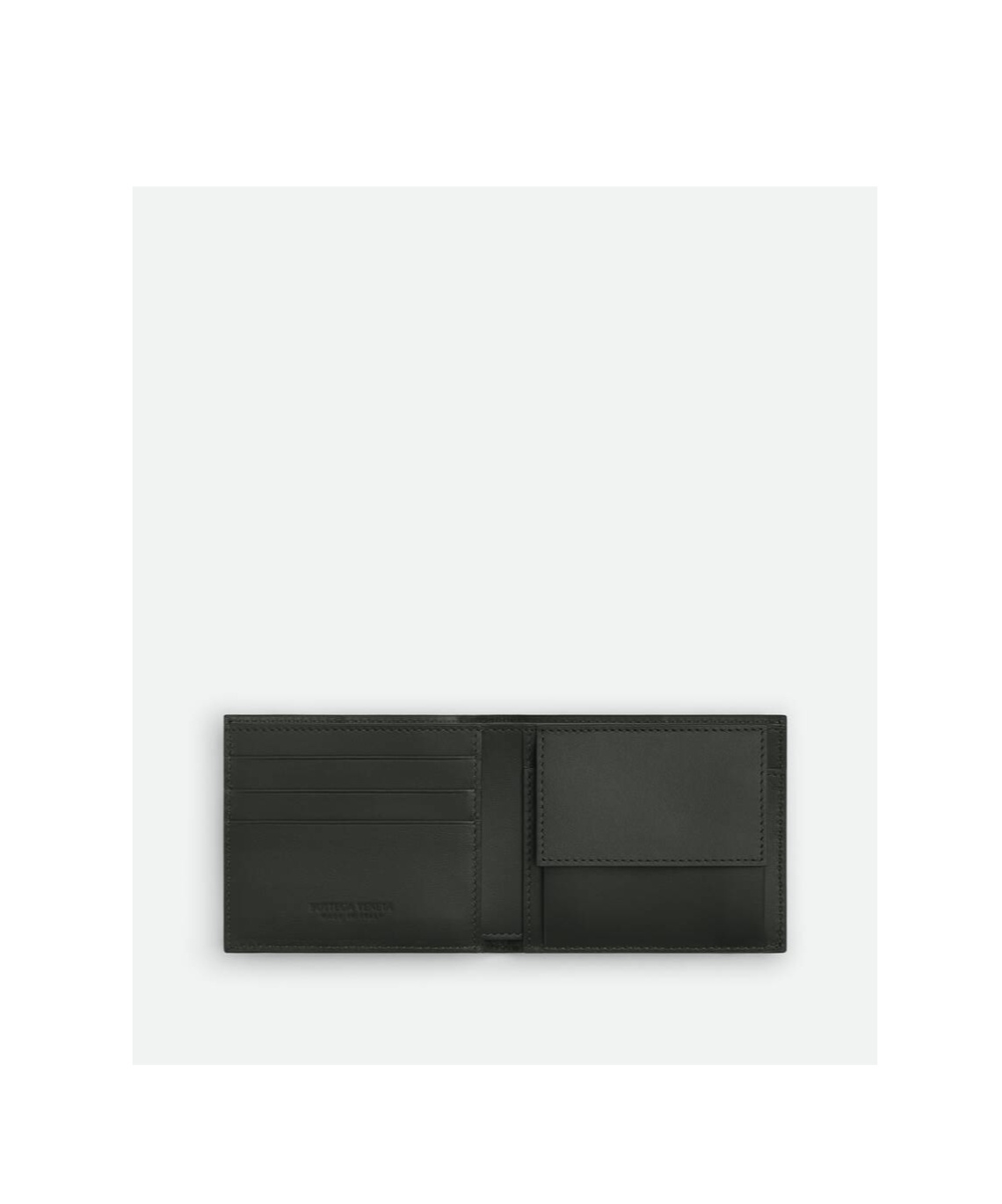 Shop Bottega Veneta Cassette Bi-fold Wallet With Coin Purse In Black