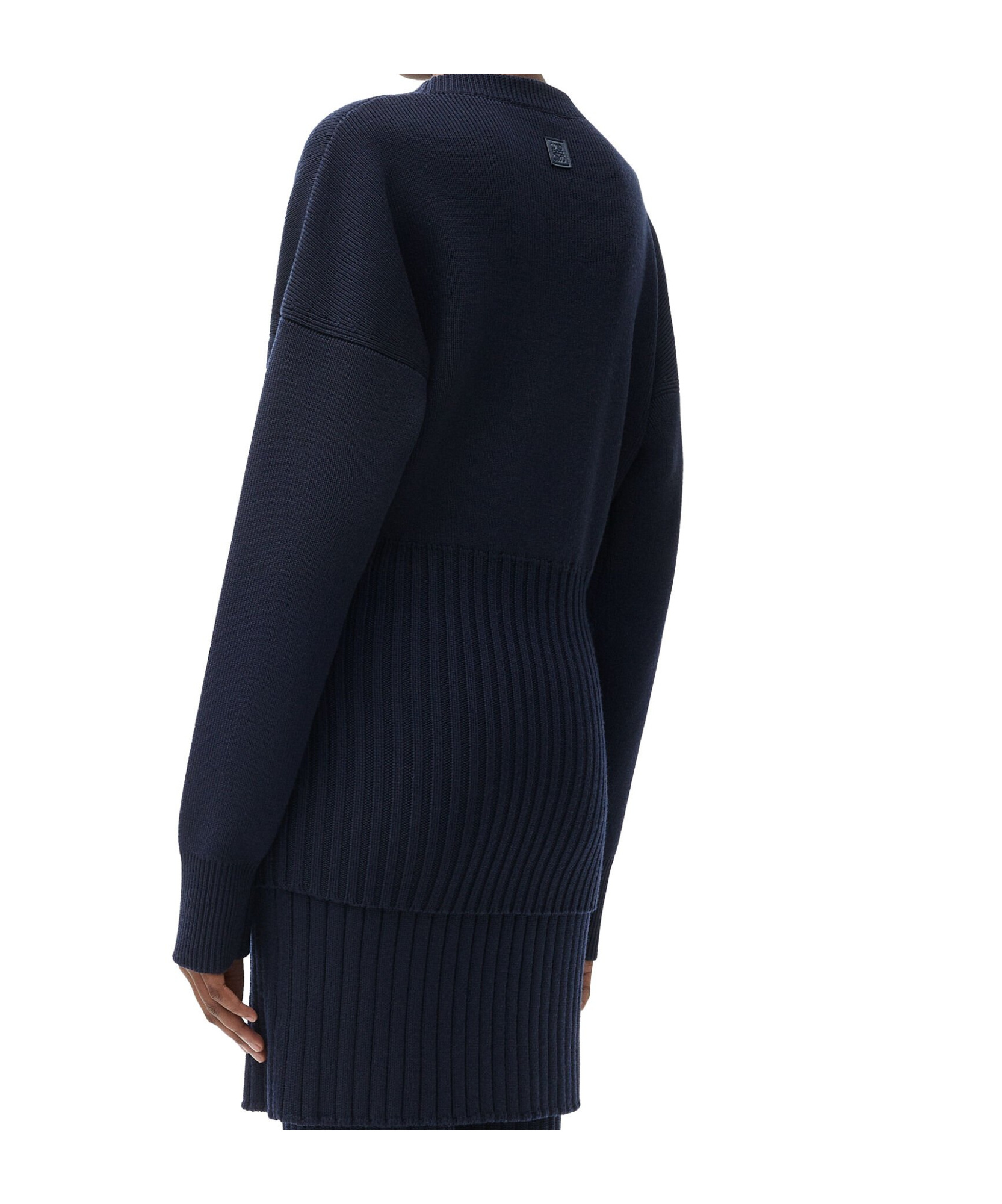 LOEWE LOEWE DROPPED SHOULDER KNITTED JUMPER