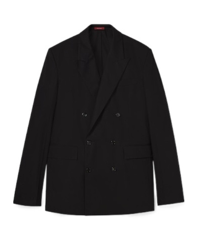 Gucci Double-breasted Jacket In Black