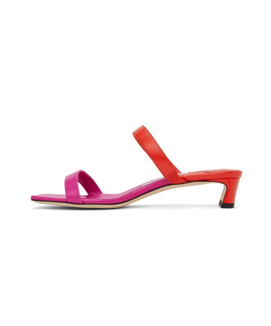 Jimmy Choo Kyda 35mm Leather Mules In Red