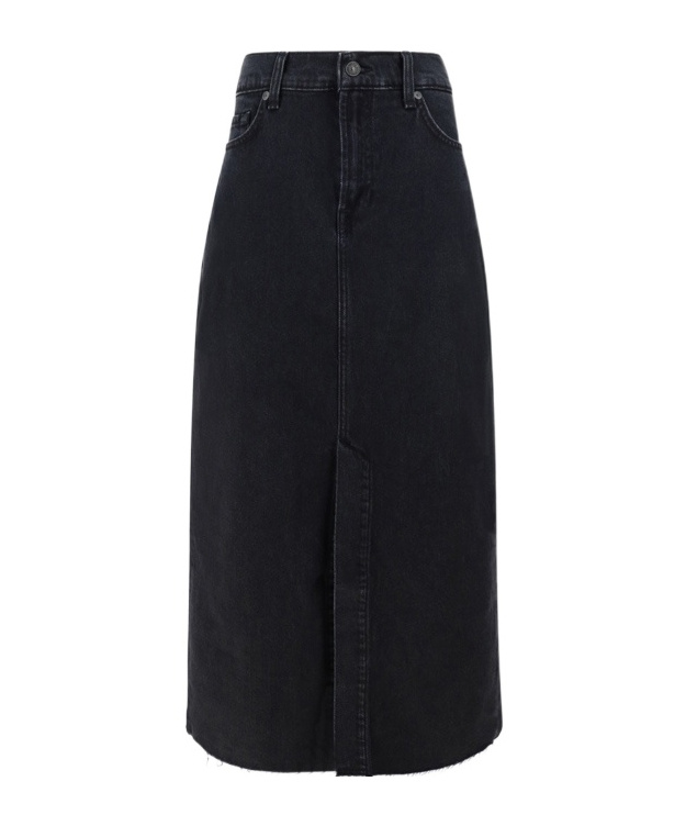 Shop 7 For All Mankind Kellie Skirt In Black