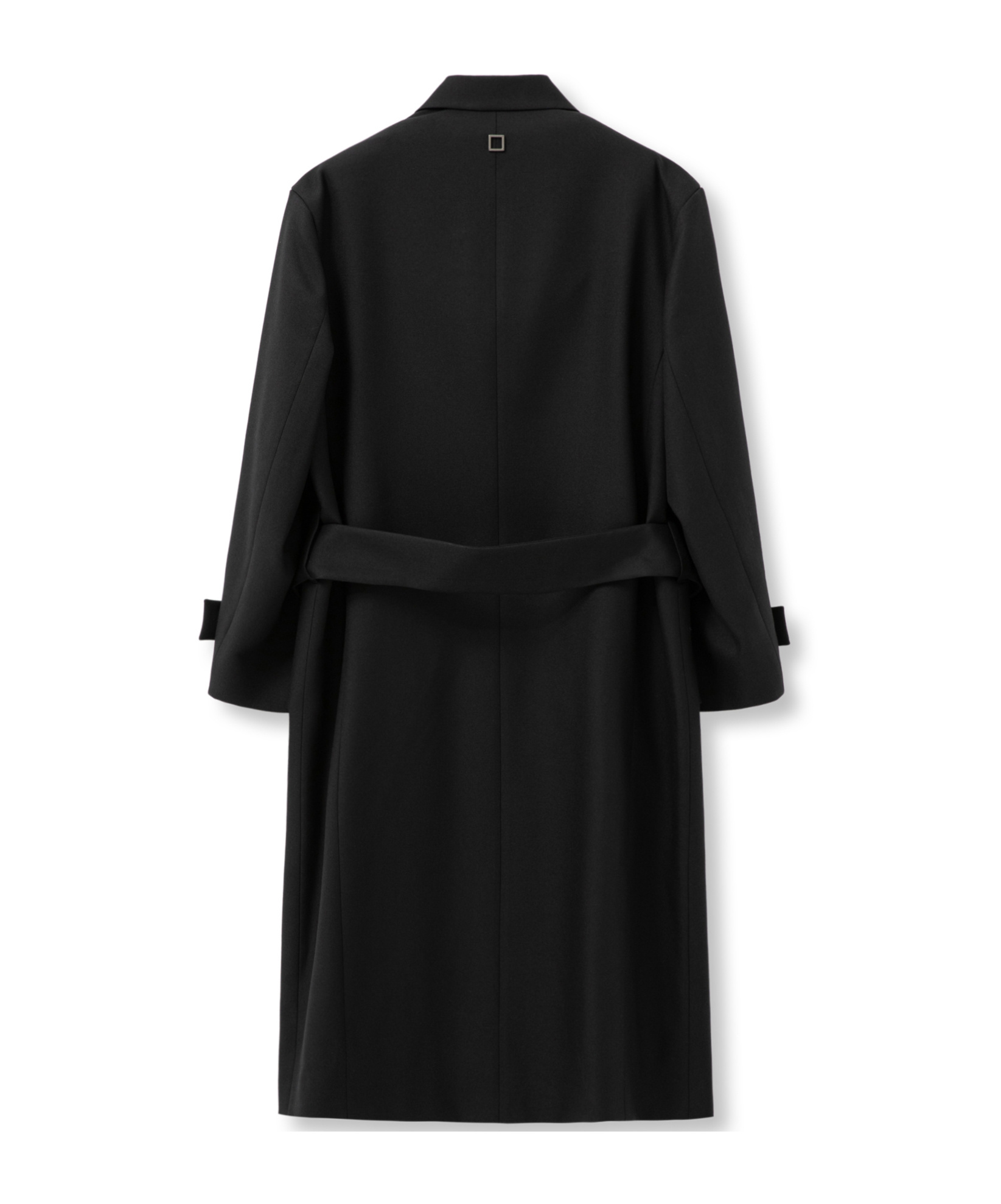 Wooyoungmi Single-breasted Wool Coat In Black