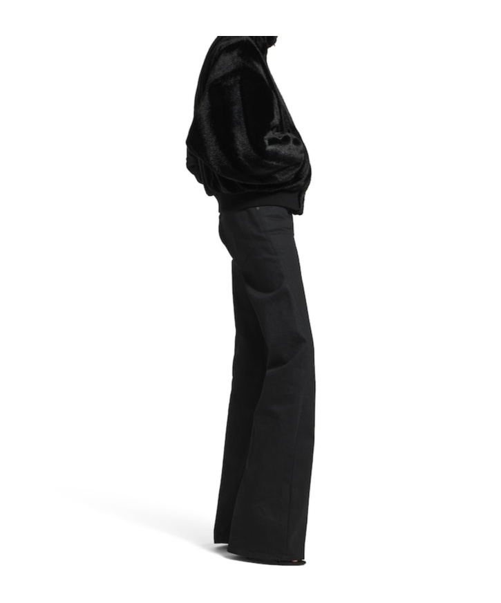 Balenciaga Black Jackets Women In Black