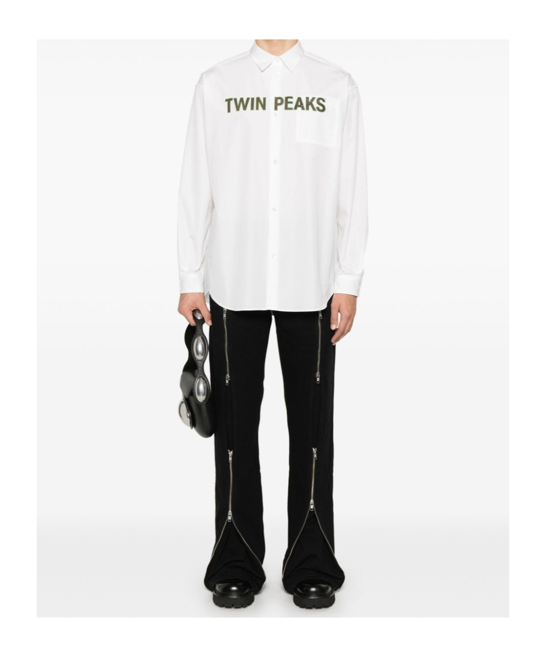 Undercover Printed Shirt In White