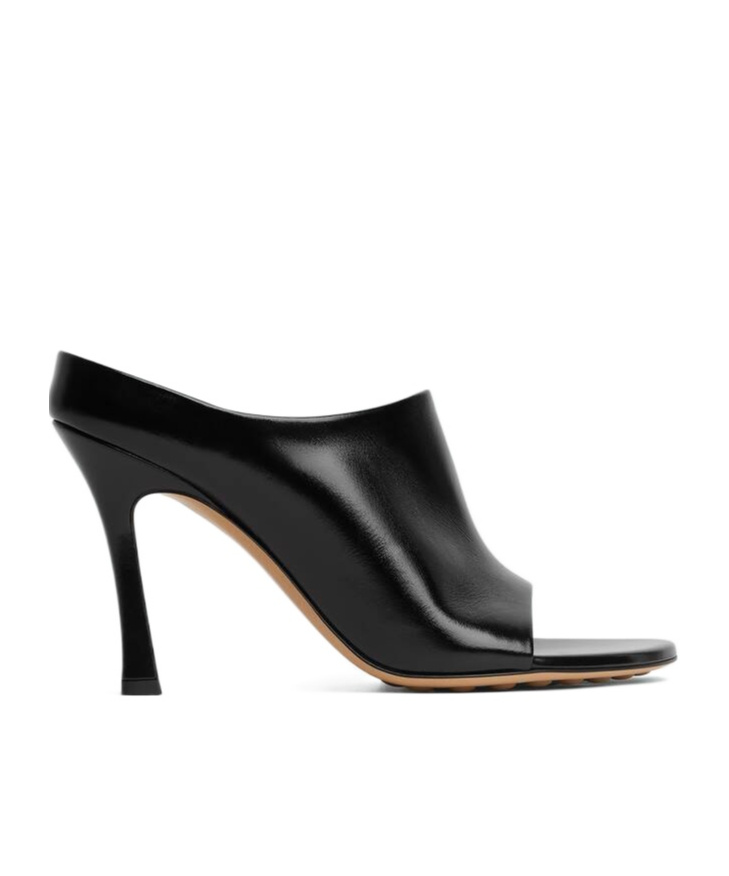 Shop Bottega Veneta Rana Mule In Black