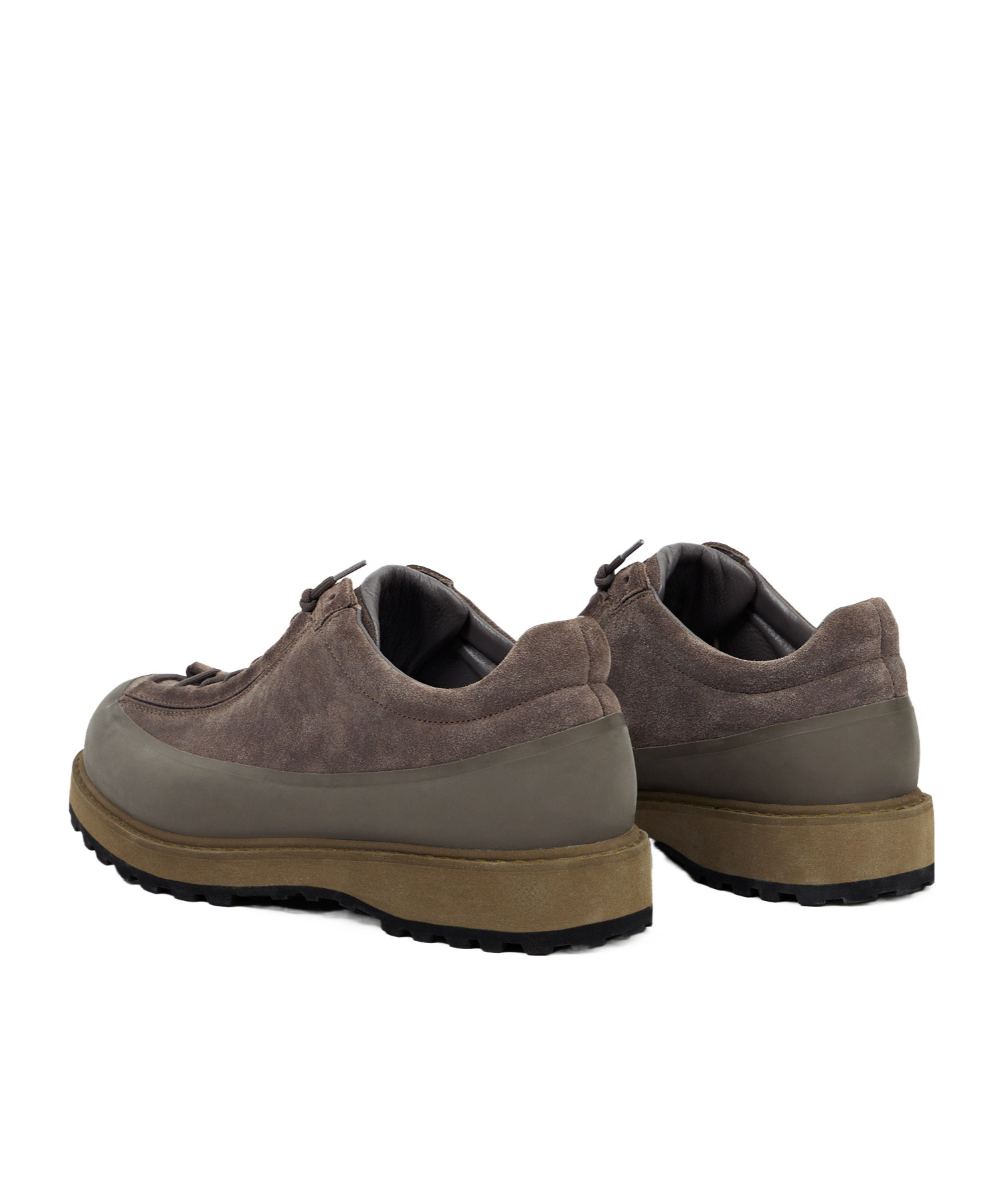 Stone Island Lace-up Suede Sneakers In Green