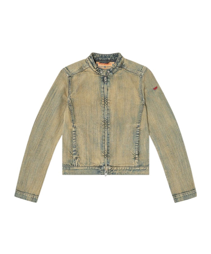 Diesel De-mornin Fitted Jacket In Nude