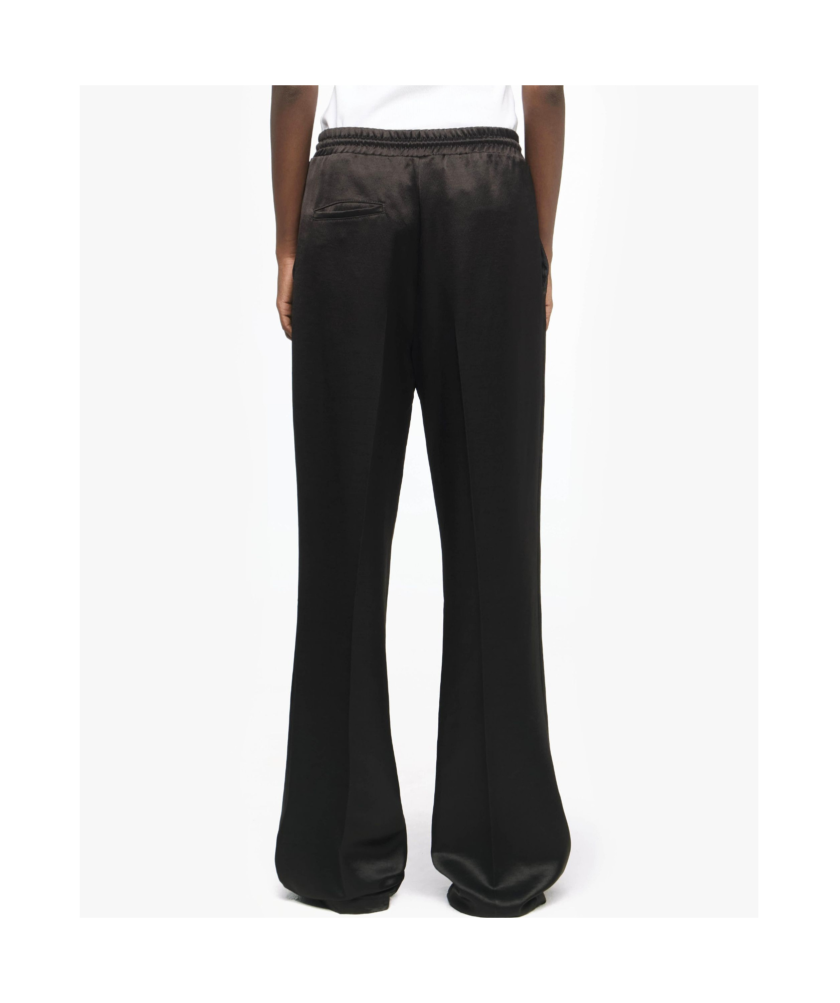 Jw Anderson Drawstring Waist Trousers In Black