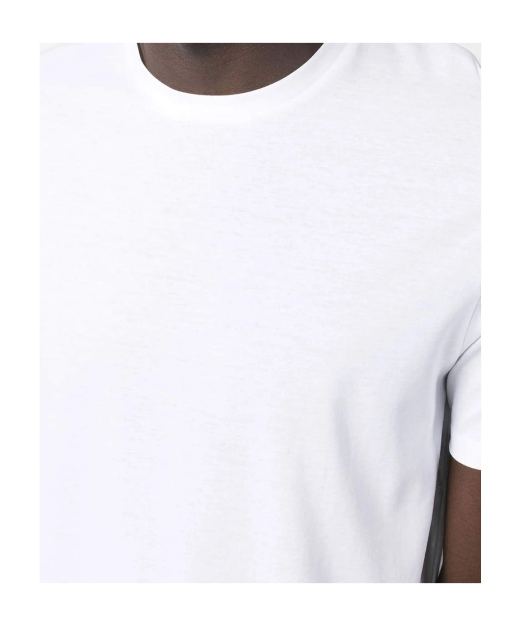 Herno T-shirt In Superfine Cotton Stretch And Light Scuba In White