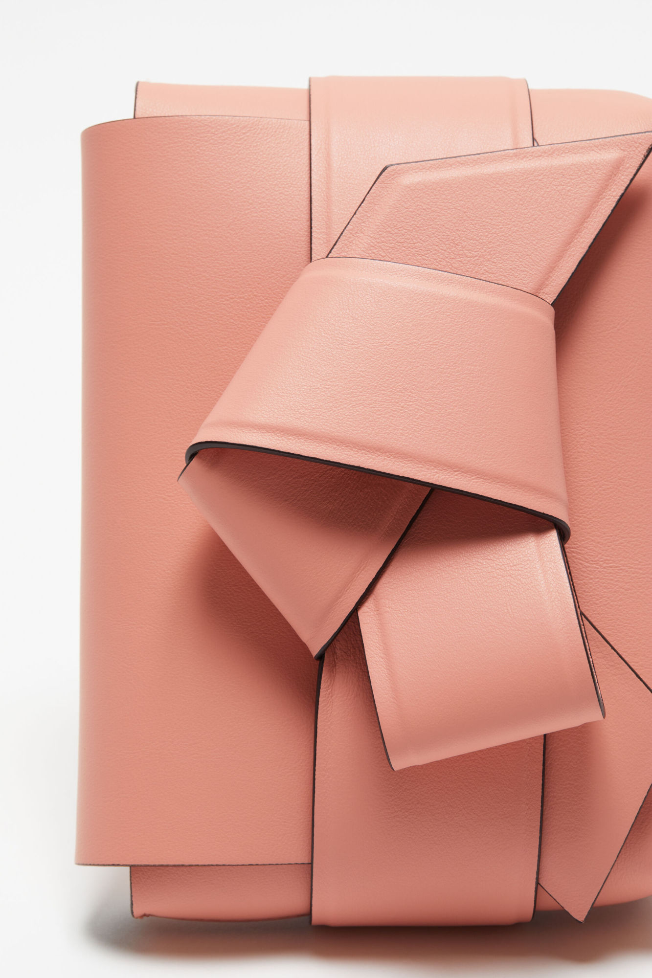 Acne Studios Mini Musubi Shoulder Bag In Pink