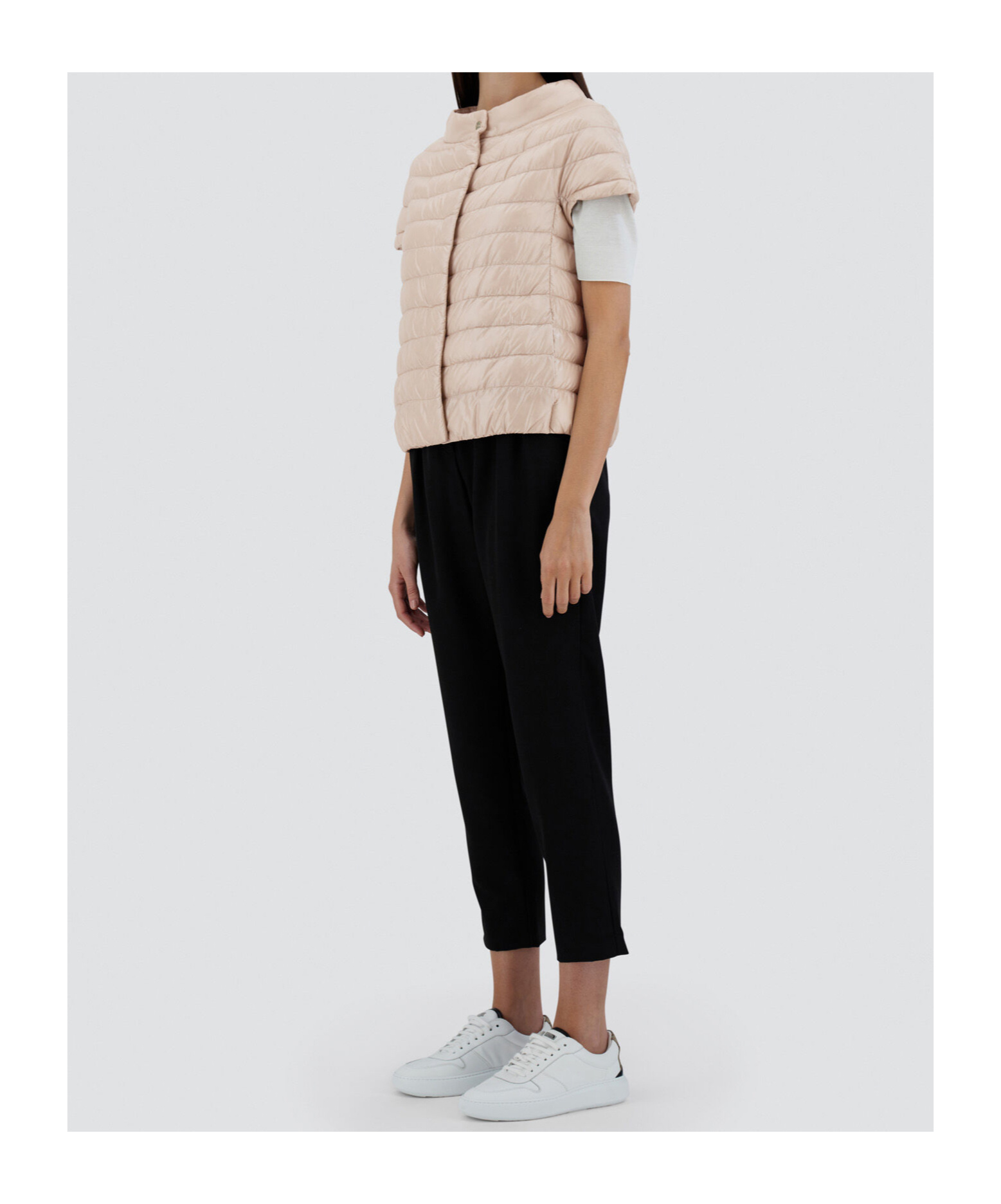 Herno Greta Short-sleeved Puffer Jacket