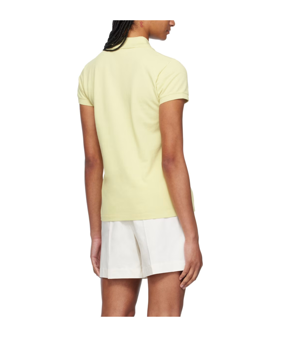 MAISON KITSUNÉ MAISON KITSUNÉ LOGO EMBROIDERED SHORT-SLEEVED POLO SHIRT