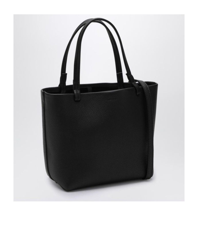 The Row Small Park Shoulder Bag In Black