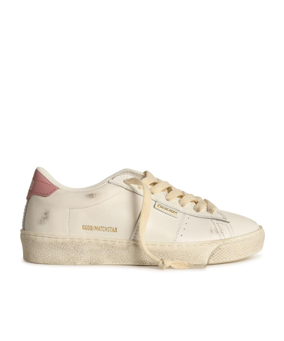 Golden Goose Matchstar Low-top Sneakers In Nude