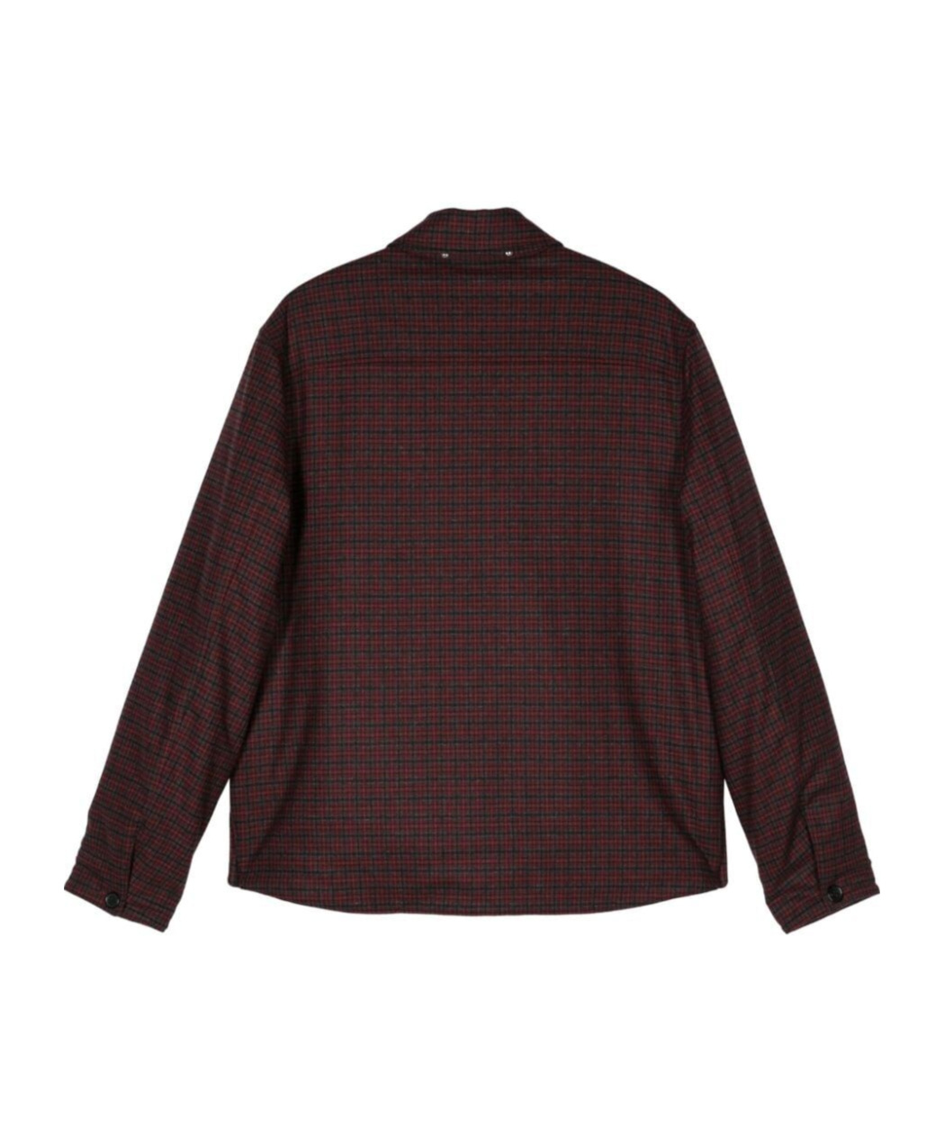 Ps By Paul Smith Plaid-check Jacket In Black