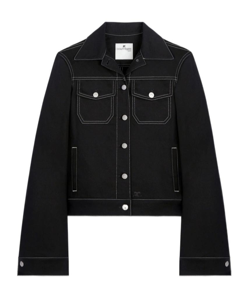Courrèges Outerwear In Black