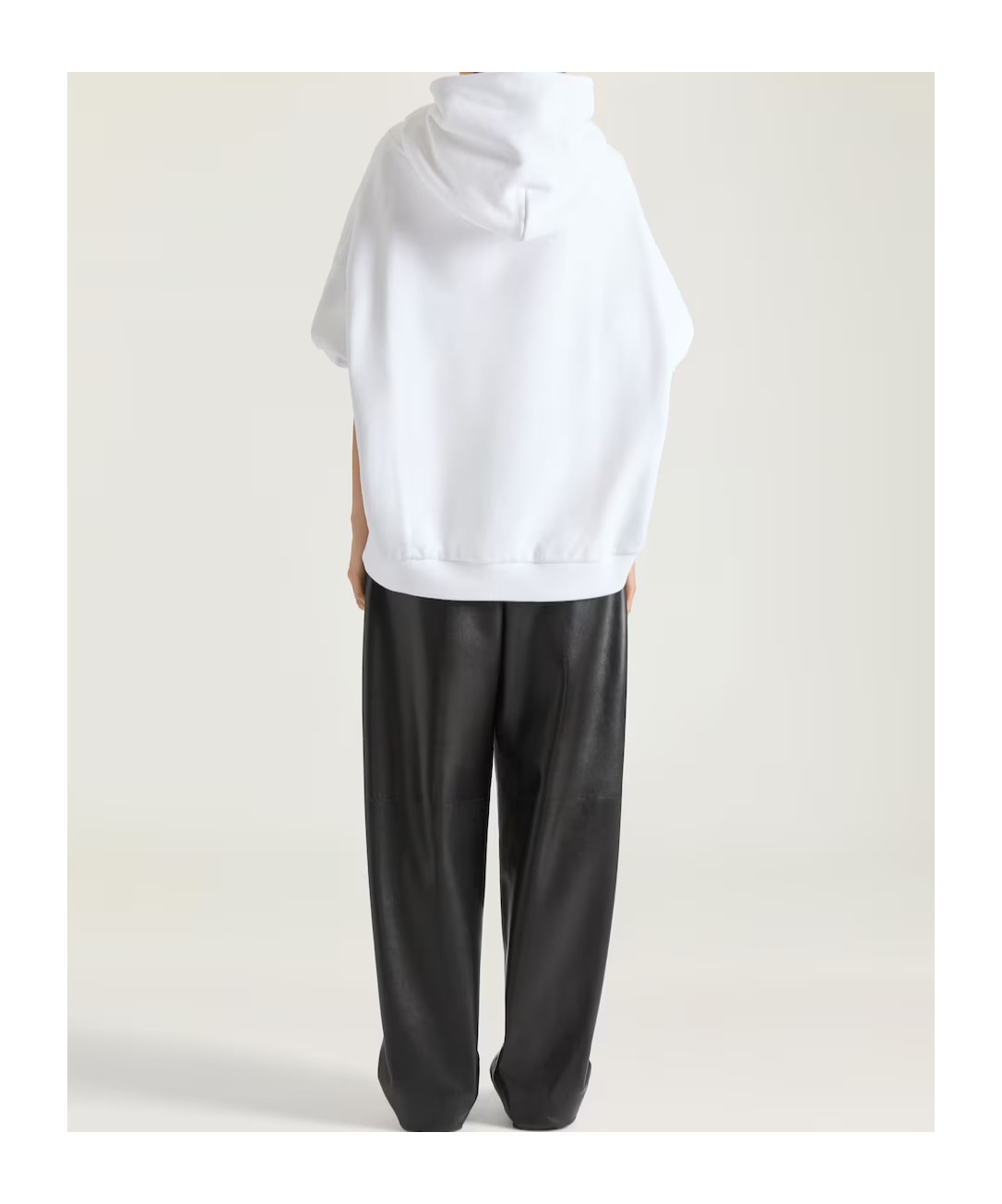 Givenchy Logo Printed Drawstring Hoodie In White