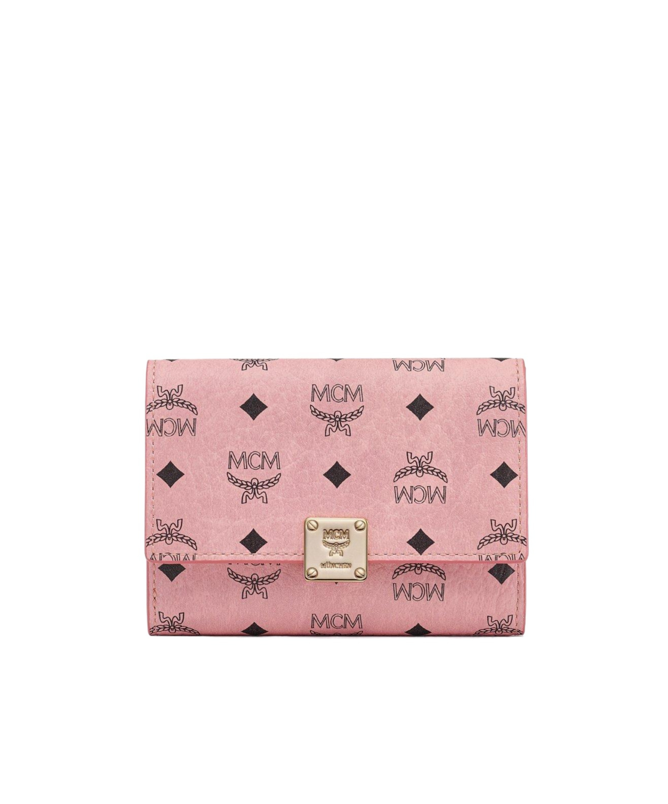 Mcm Aren Trifold Wallet In Visetos