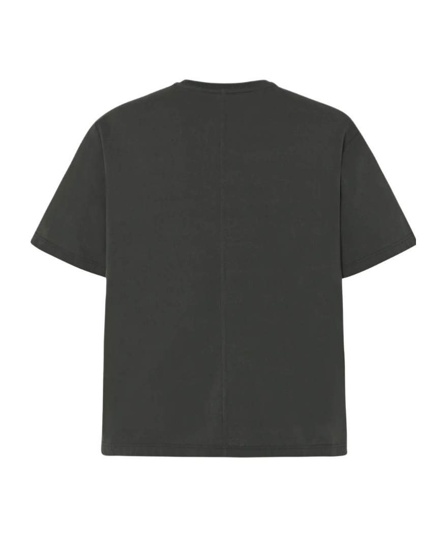 The Row Item O-neck Short-sleeved T-shirt In Black