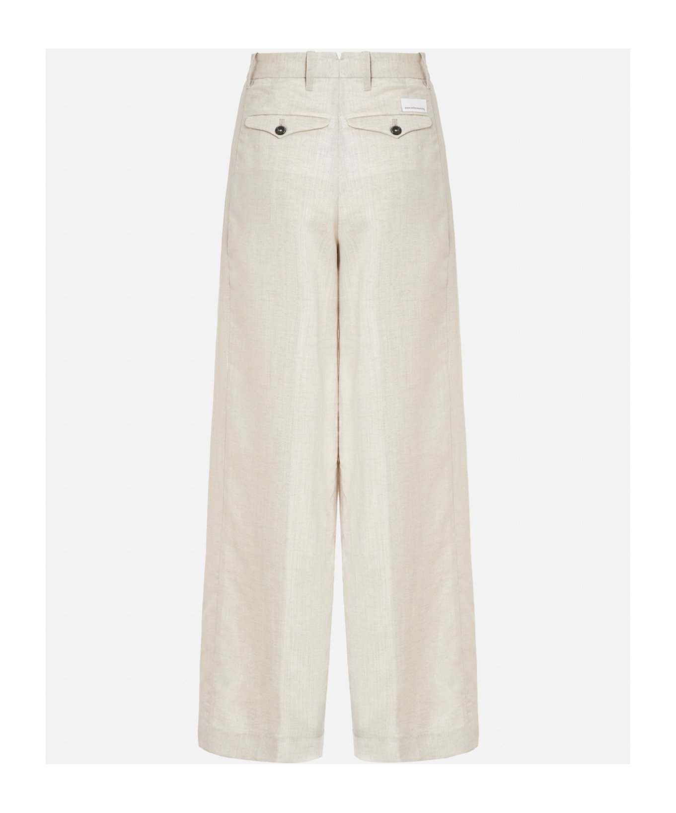Nine In The Morning Petra Trousers In White