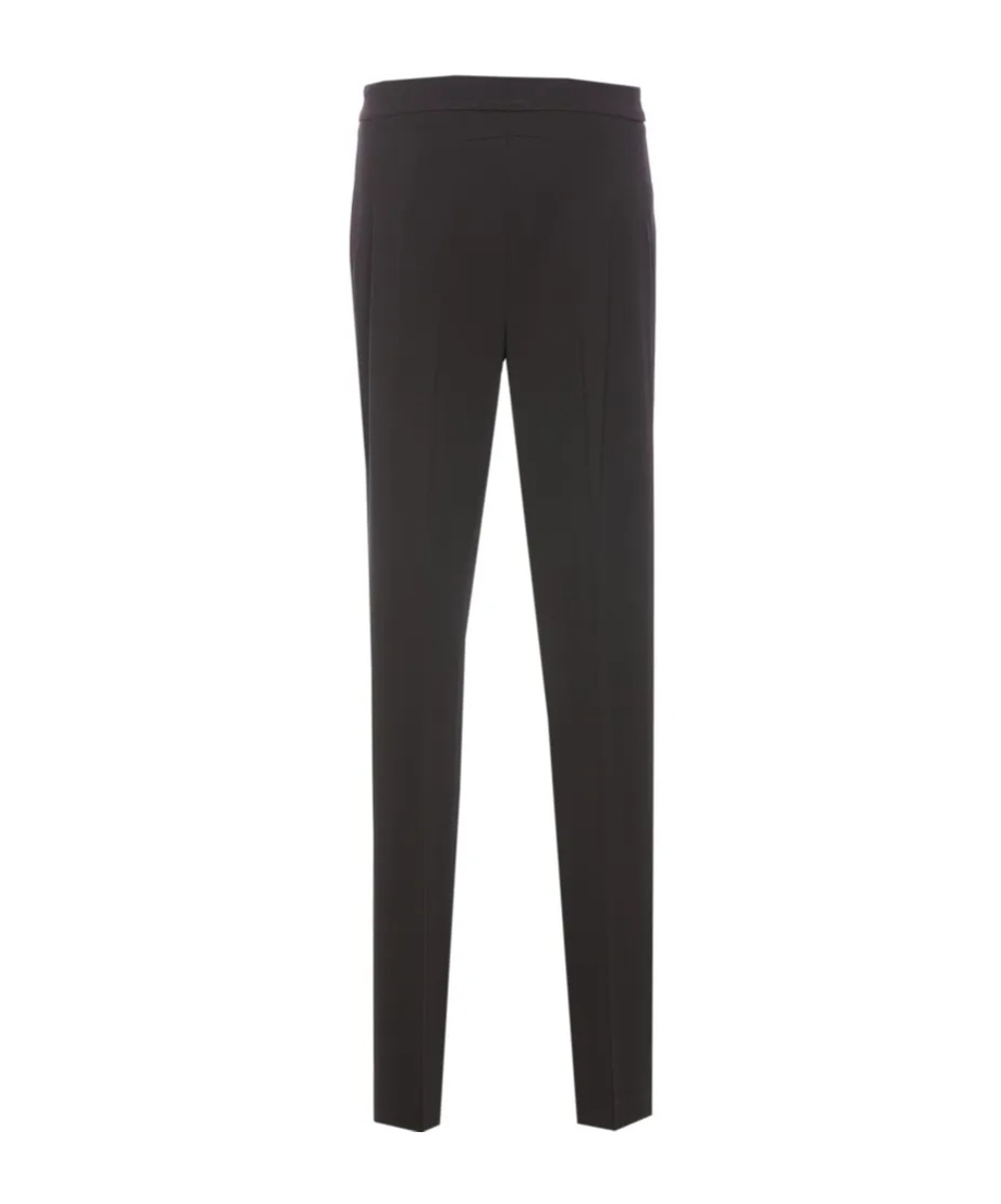 Pinko Straight-leg Slim-fit Trousers In Black