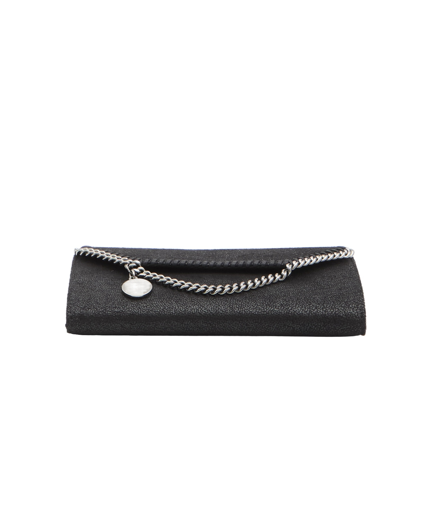 Stella Mccartney Falabella Continental Clutch Bag In Black