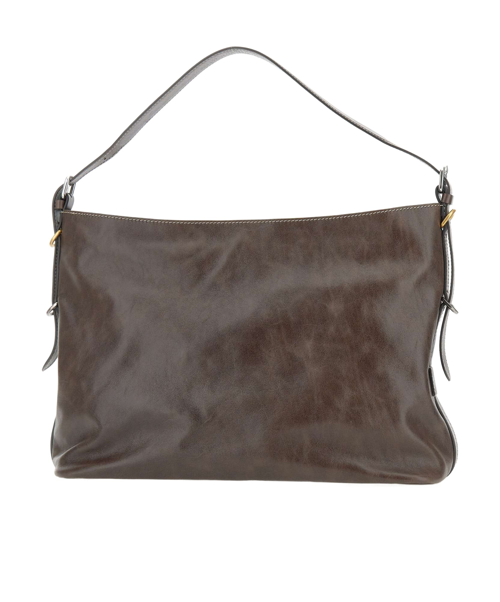 Gianni Chiarini Leather Tote Bag In Brown