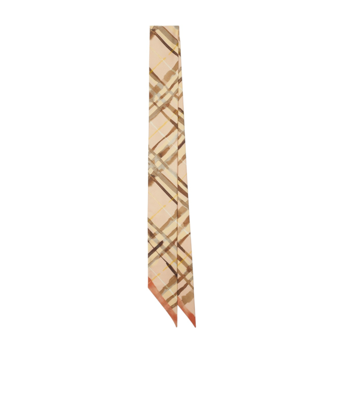 BURBERRY CHECK-PATTERN REVERSIBLE SCARF 