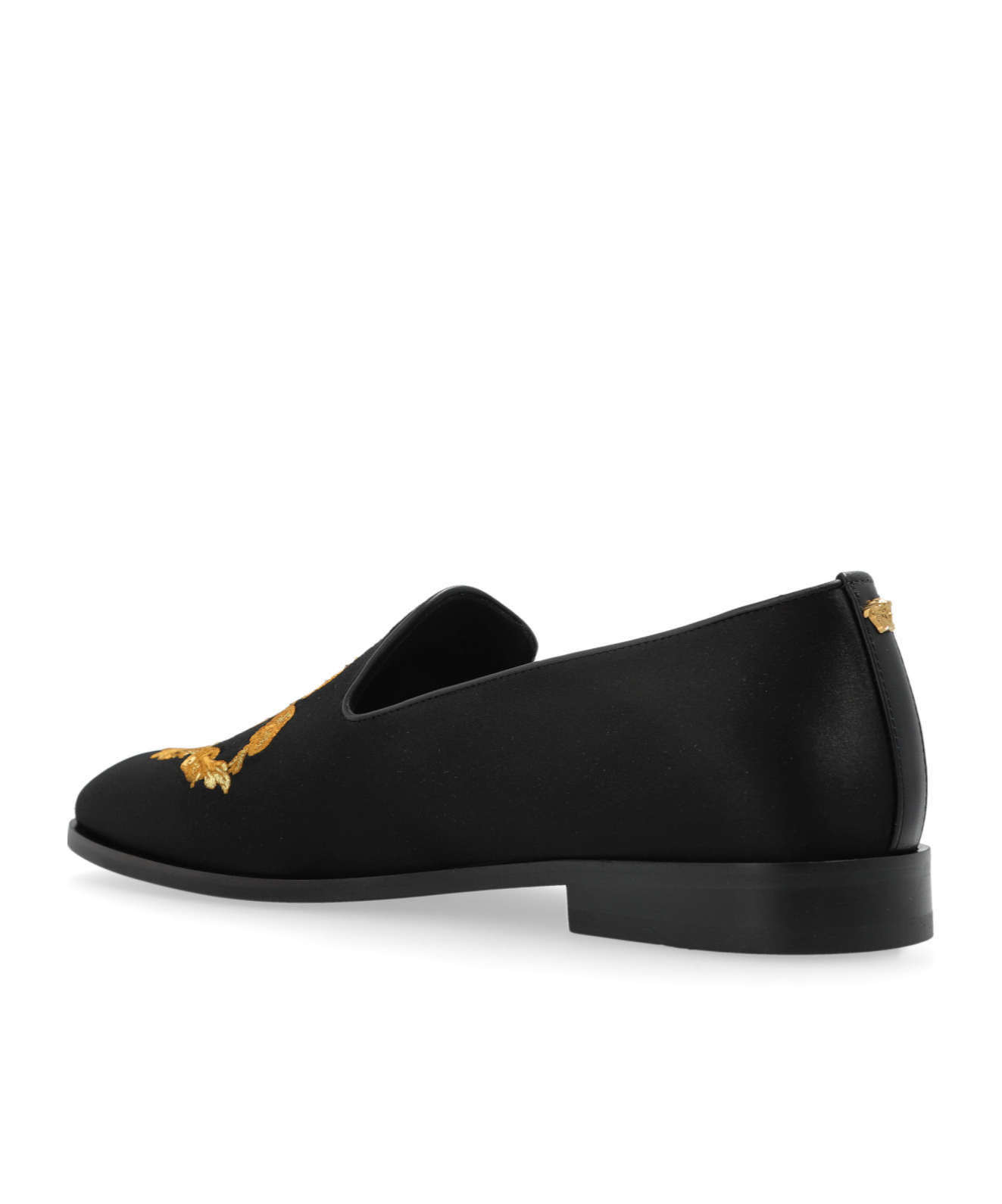 Versace Medusa Head Embroidered Loafers