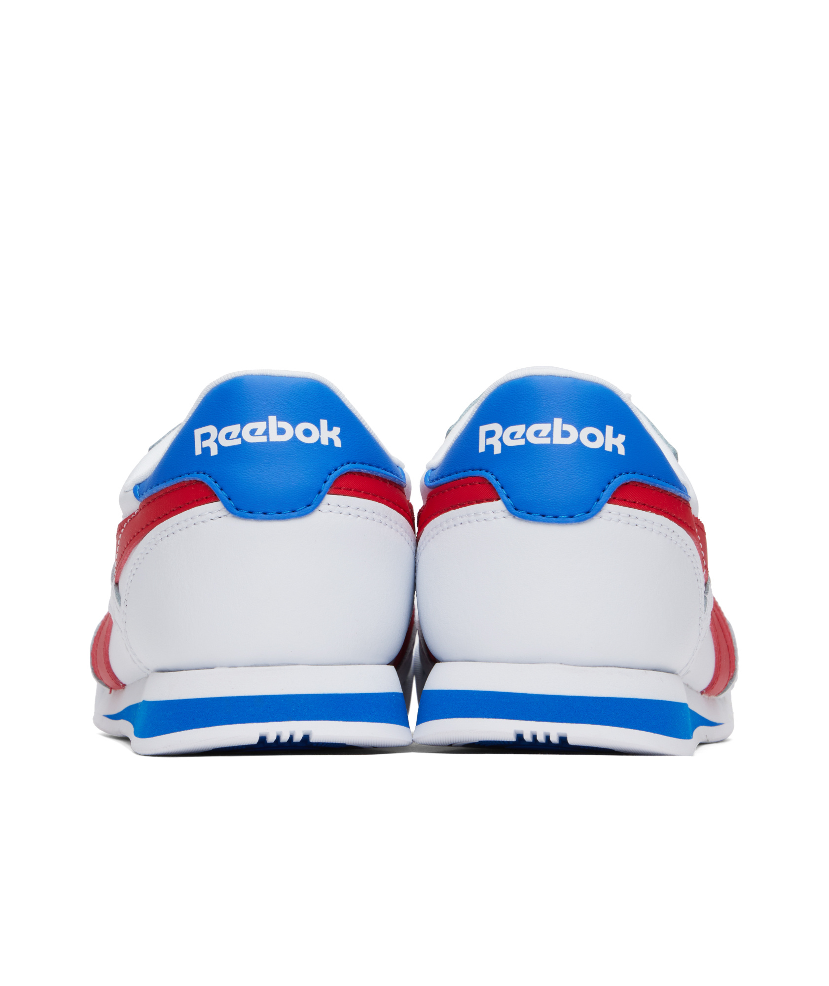 Reebok Round Toe Low-top Sneakers In White
