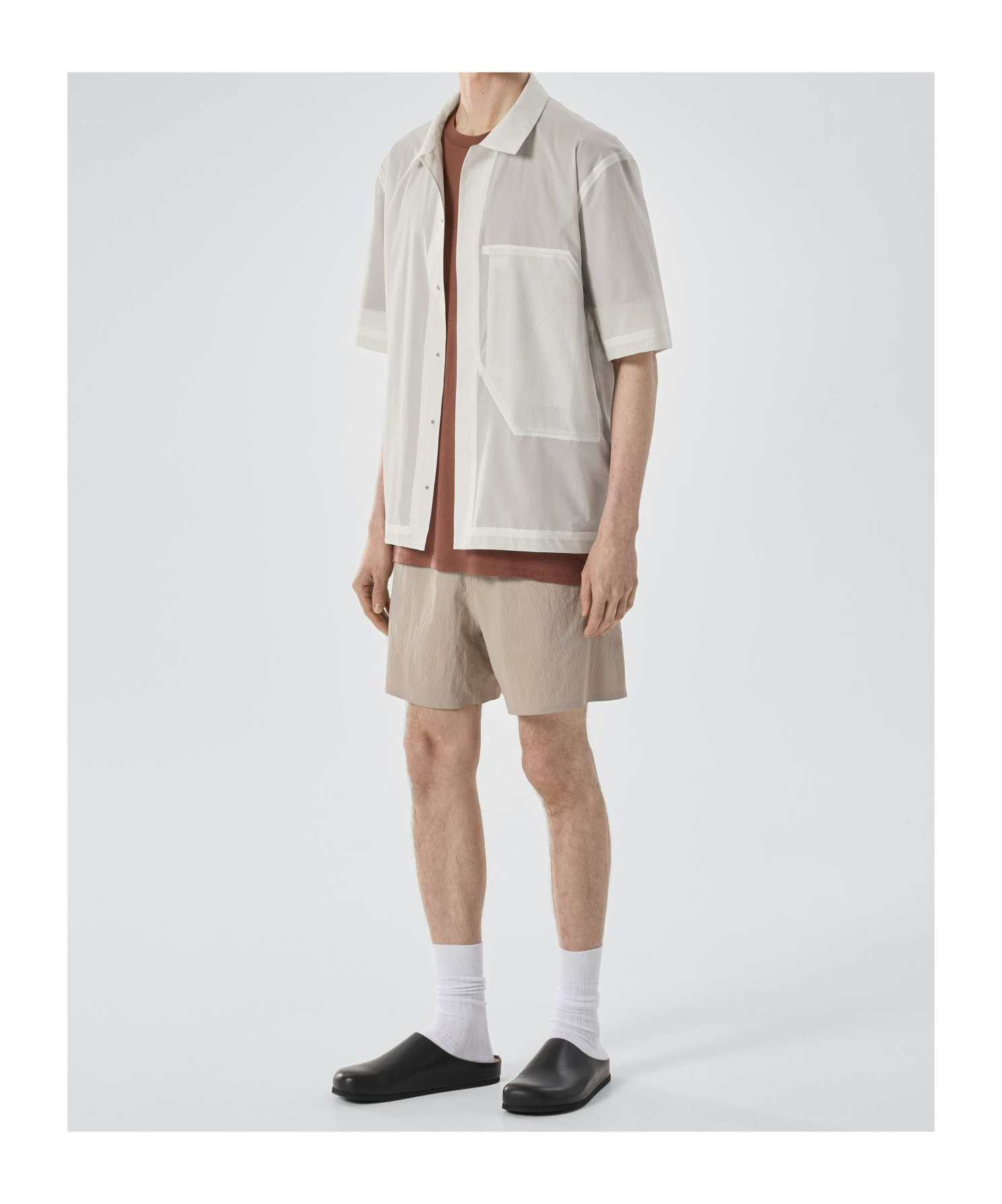Arc'teryx Demlo Shirt Ss Men's In White