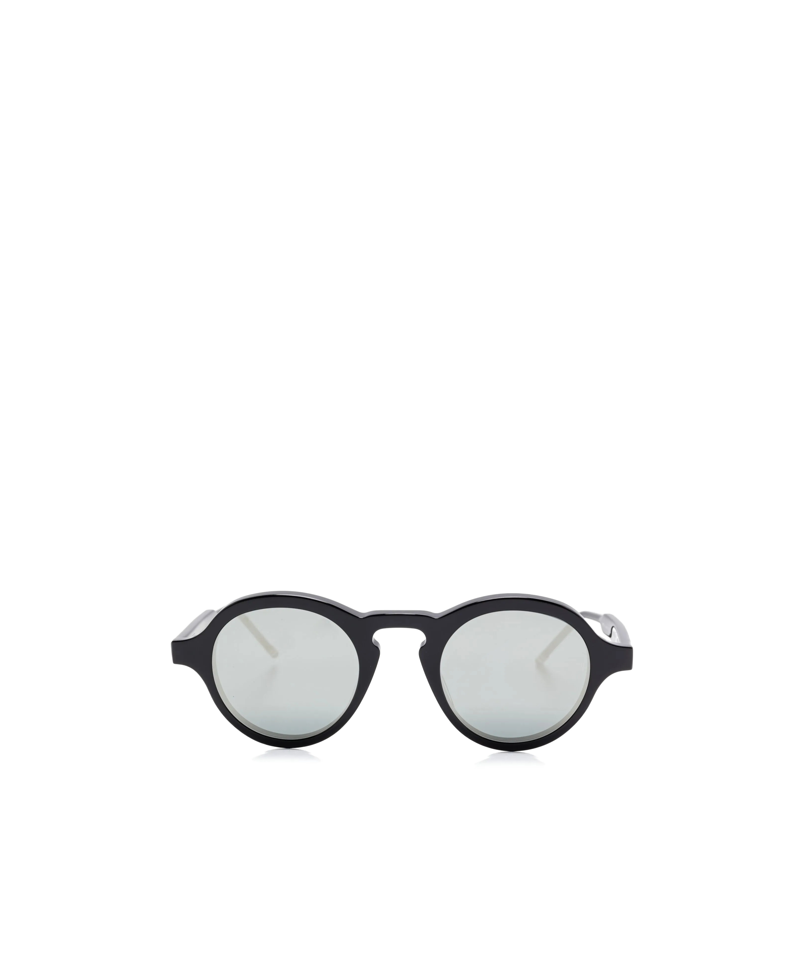 Thom Browne Round-frame Sunglasses In White