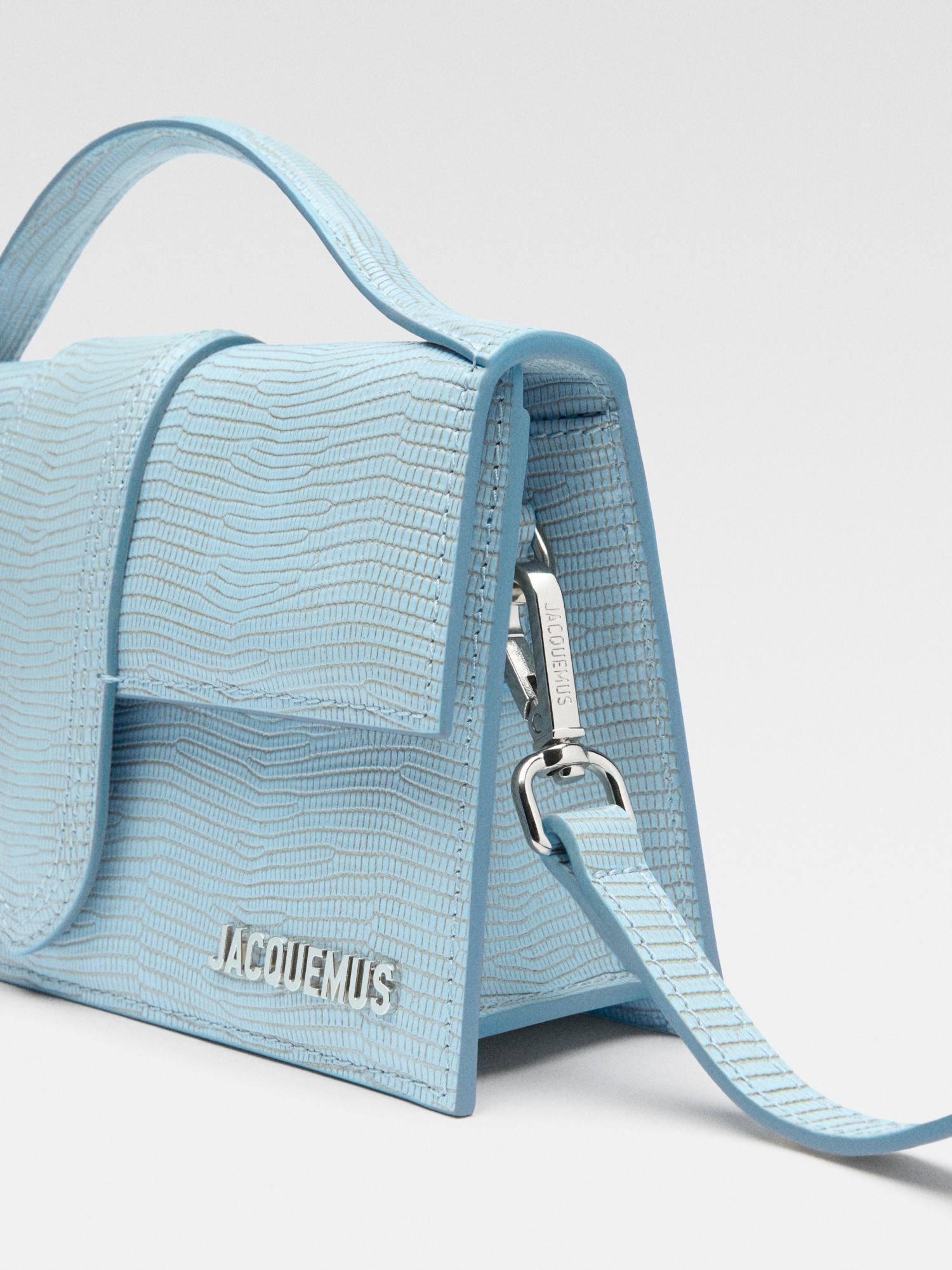 Jacquemus Flip Shoulder Bag In Blue