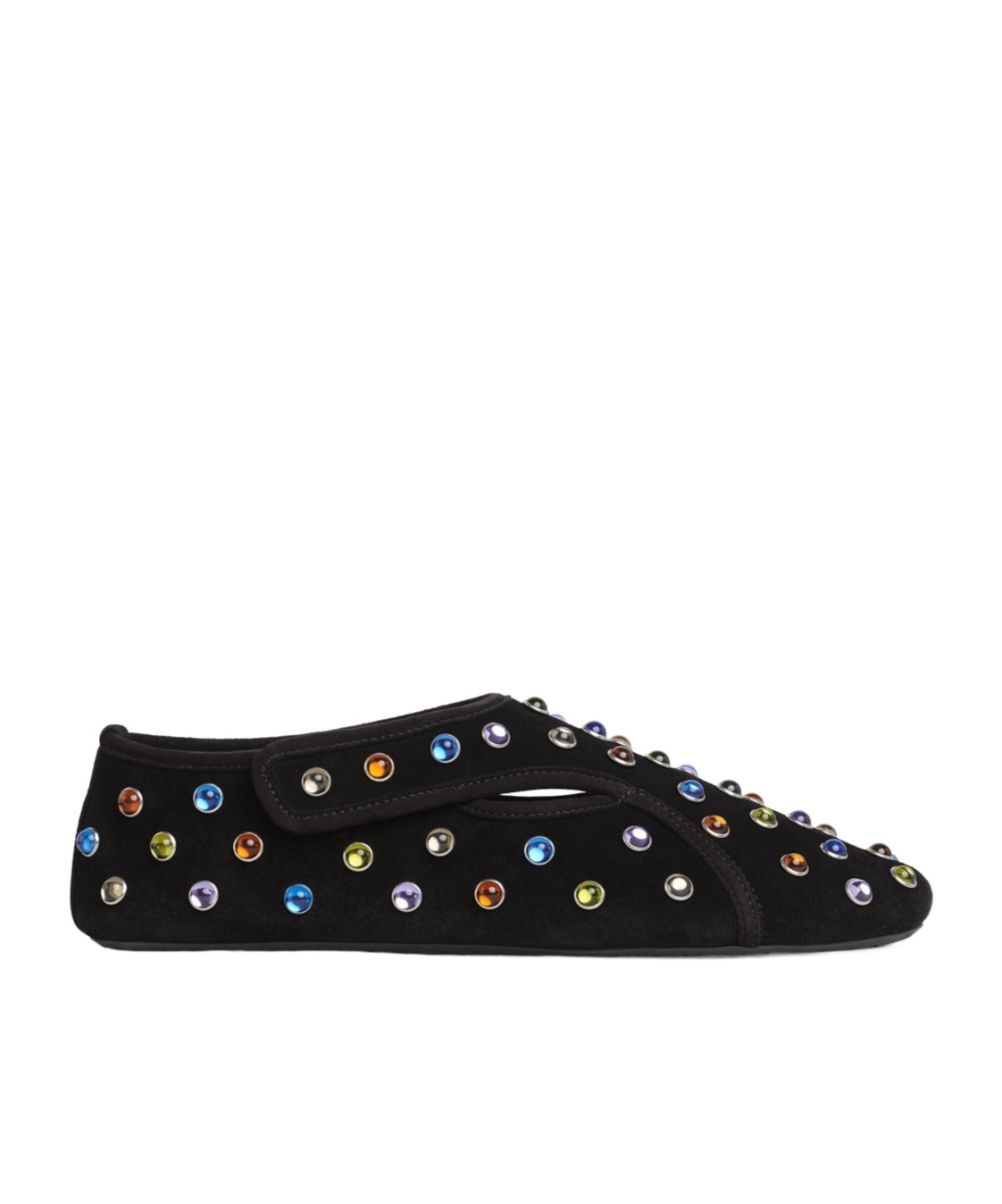 Alaïa Flex Flats In Black