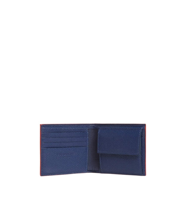 Dsquared2 Milano Coin Wallet Blue In Blue