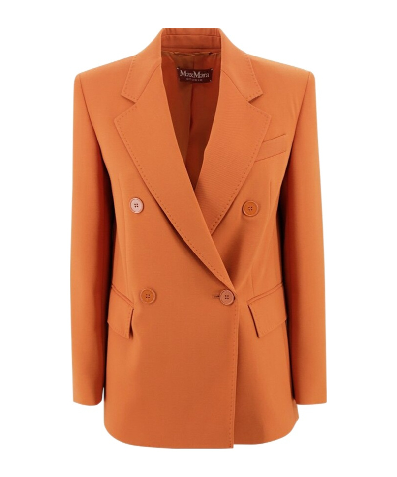 Max Mara Studio Double In Brown