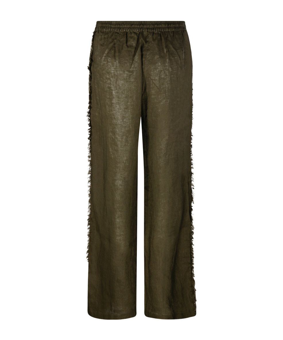 P.A.R.O.S.H FRAYED-TIM TROUSERS