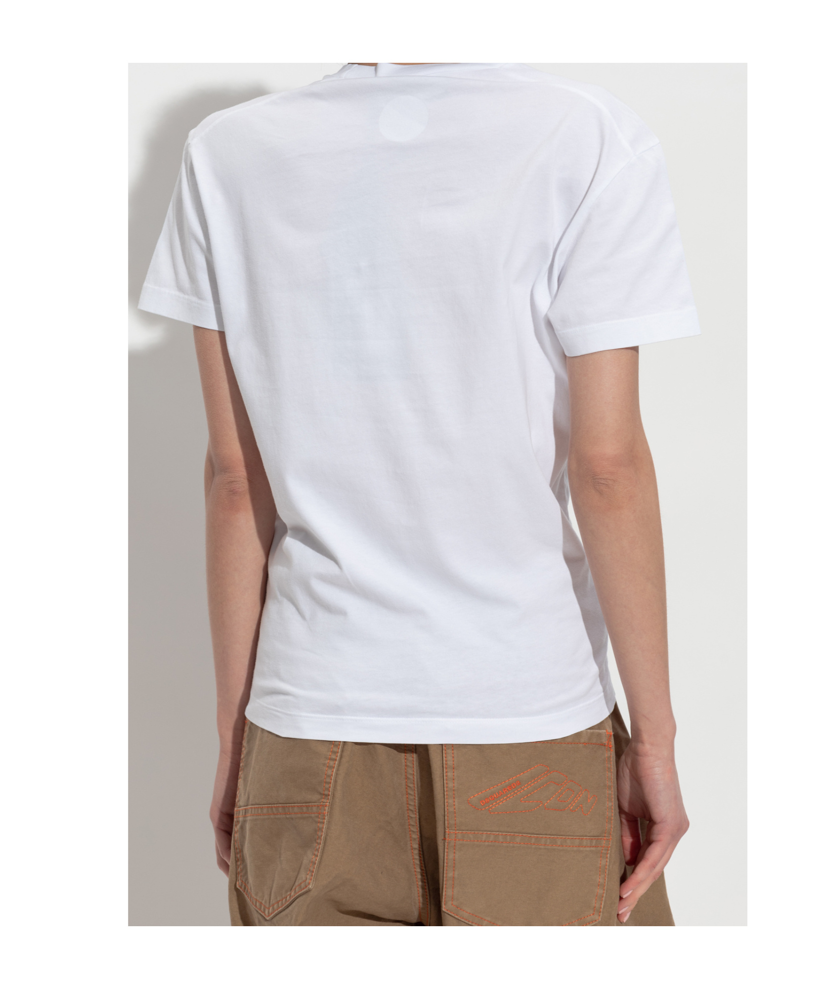 Dsquared2 Short-sleeved T-shirt In White