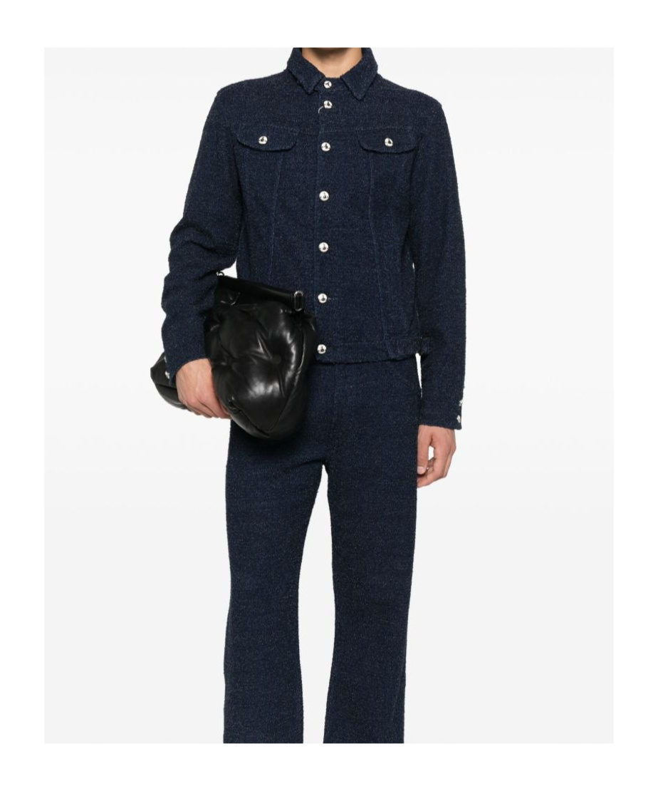 Vivienne Westwood Tailored Jacket With Pockets And Adjustable Hem In Blue