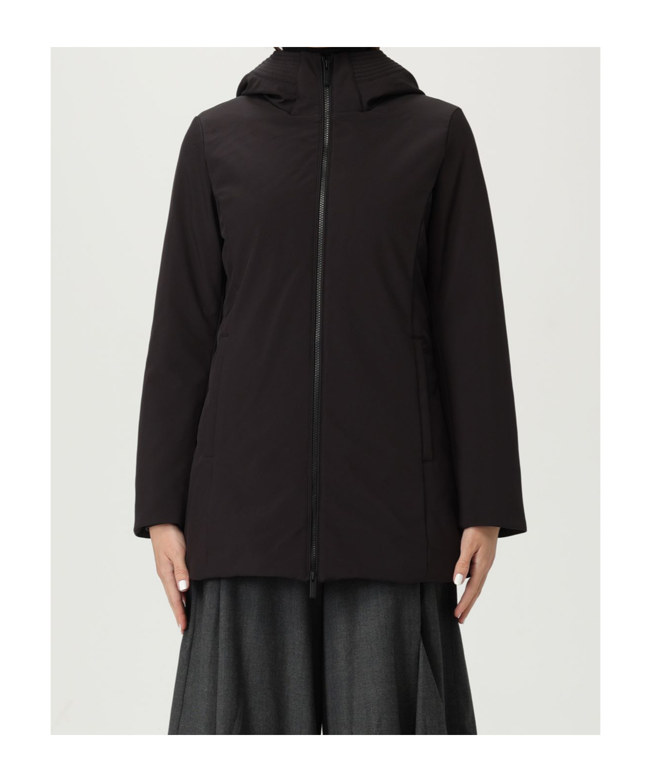 Woolrich New Firth Down Parka In Black