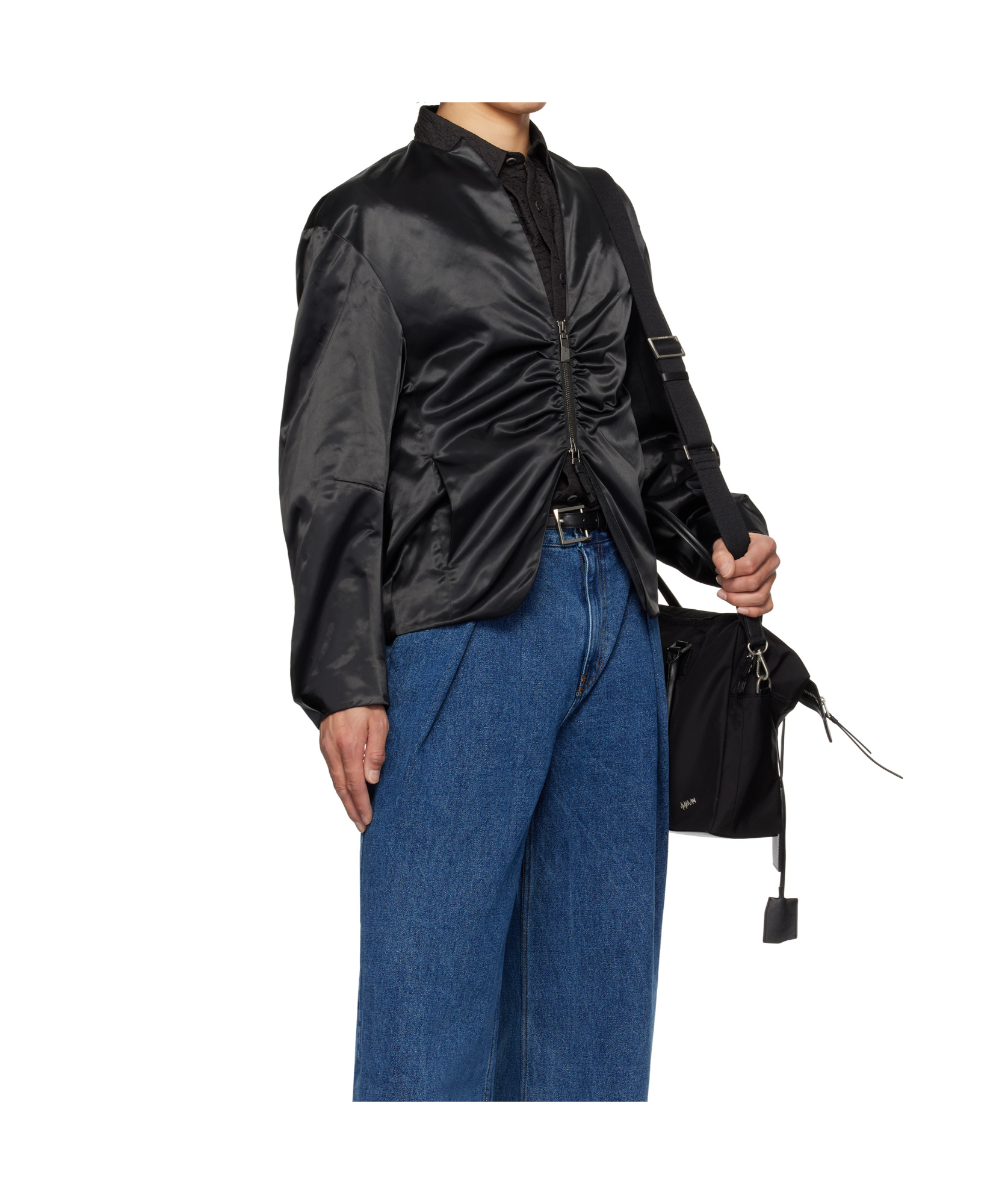 Ader Error Long Sleeve Casual Jacket In Black