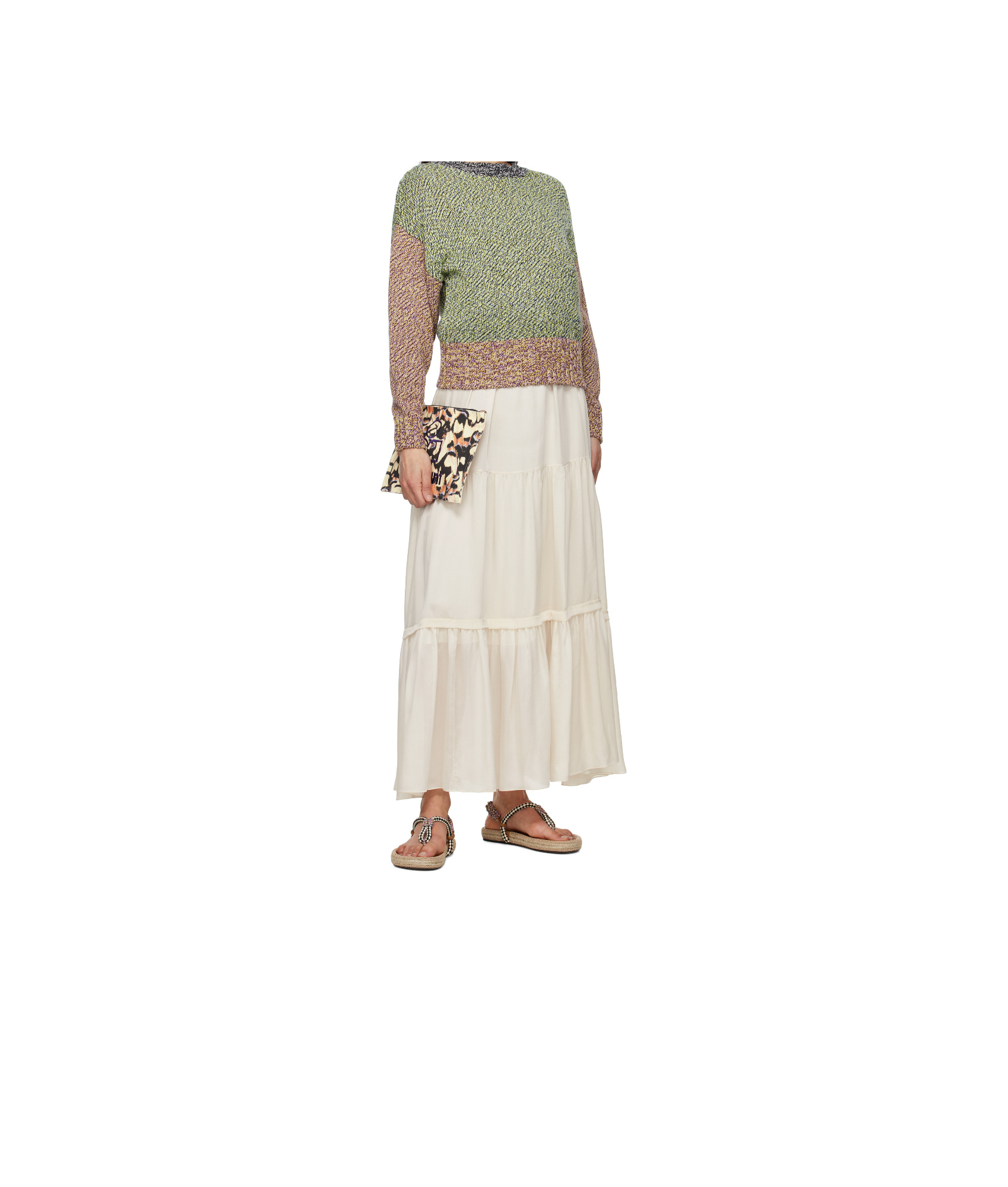 Isabel Marant Beige Netia Pouch In Nude
