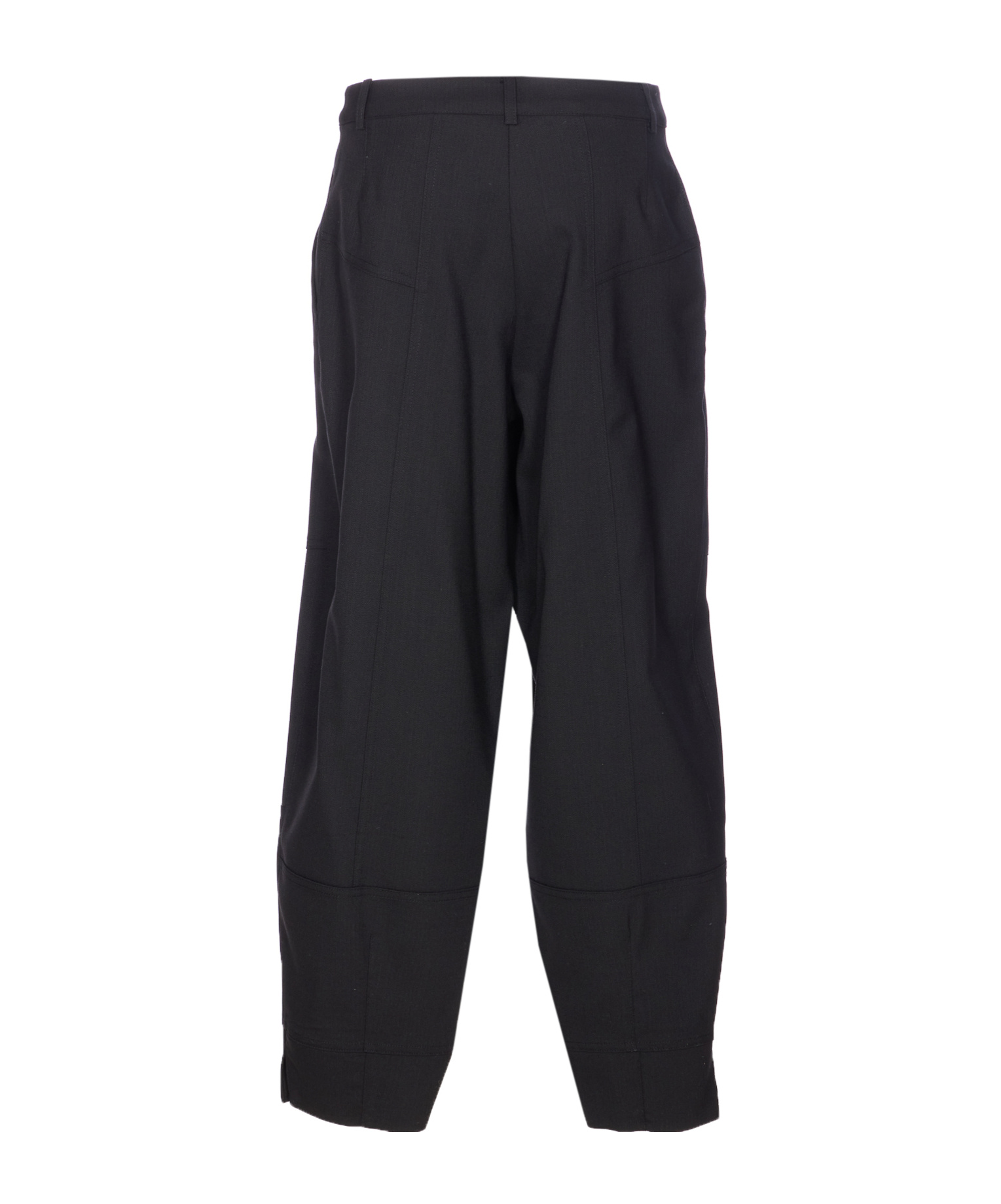 Pinko Regular Fit Trousers With Pockets And Loops In Black