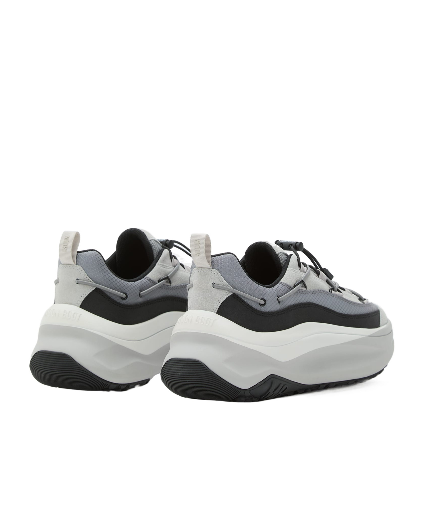 Moon Boot Moon247 Xlace Grey Sneakers In Gray