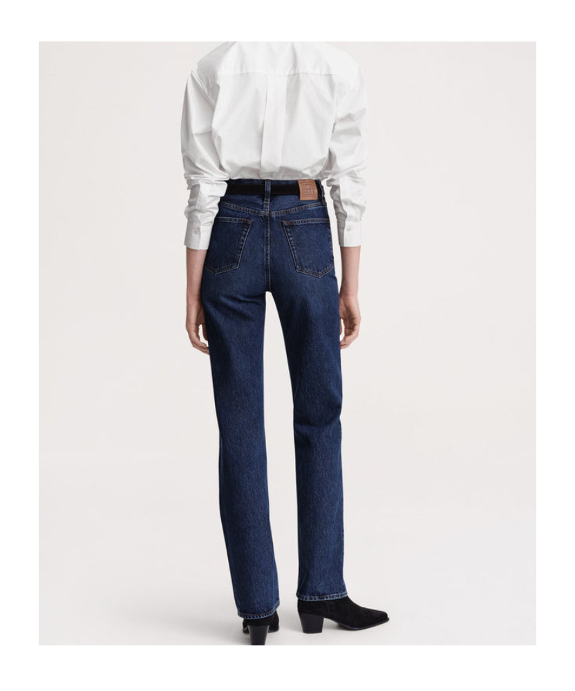 Totême Classic Cut Straight-leg Jeans In Blue