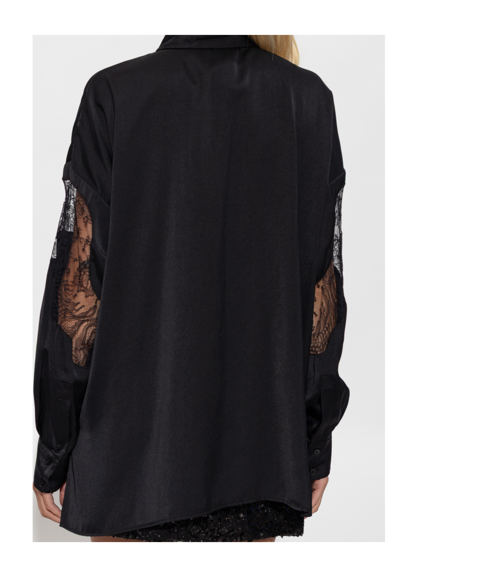 Iro Long-sleeved Shirt In Black