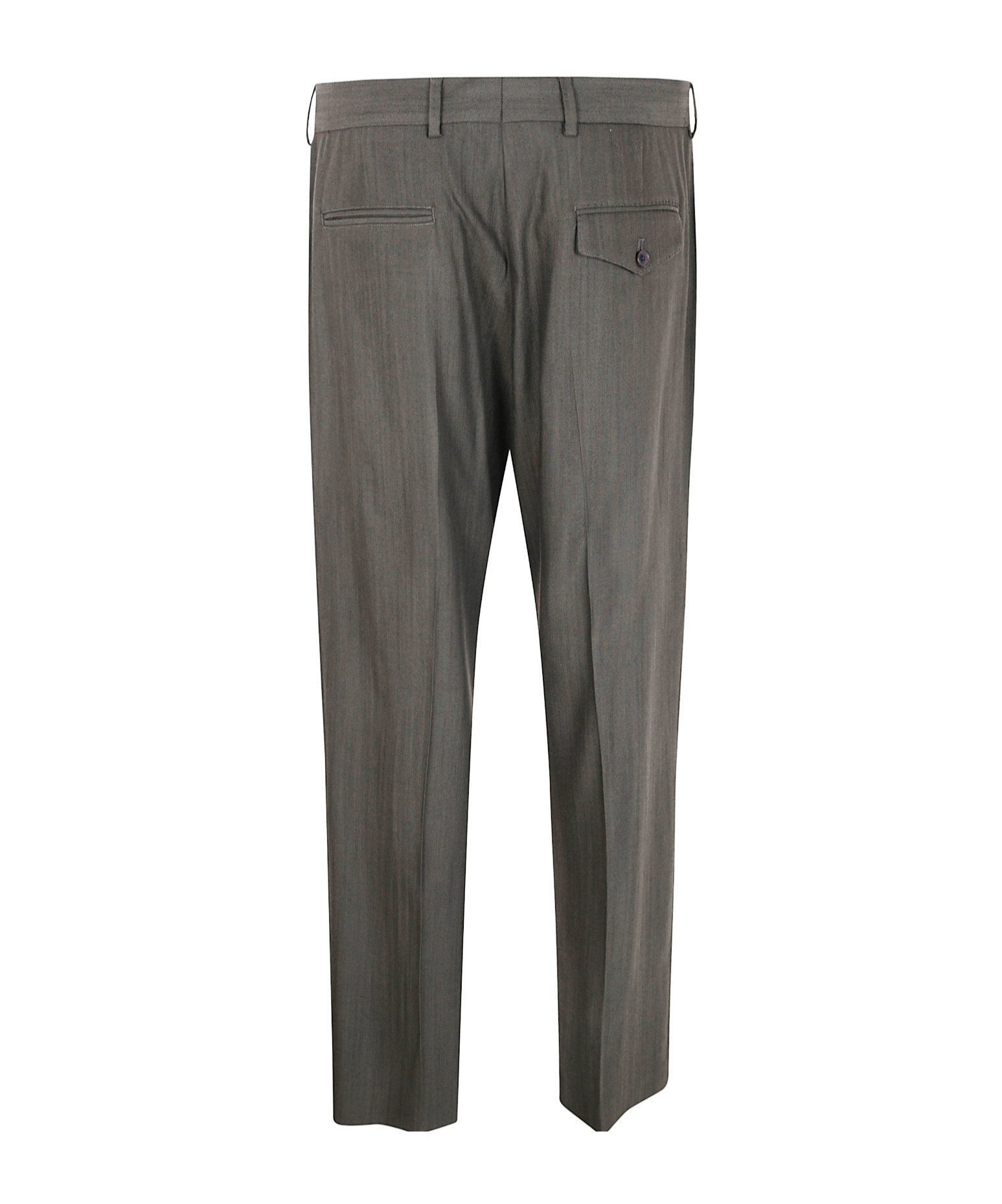 Paul Smith Tailored Trousers With Front Crease And Belt Loops In Black